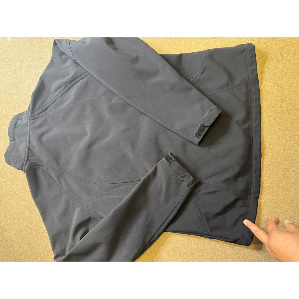 Double Diamond Softshell Jacket Black Fleece Line… - image 5